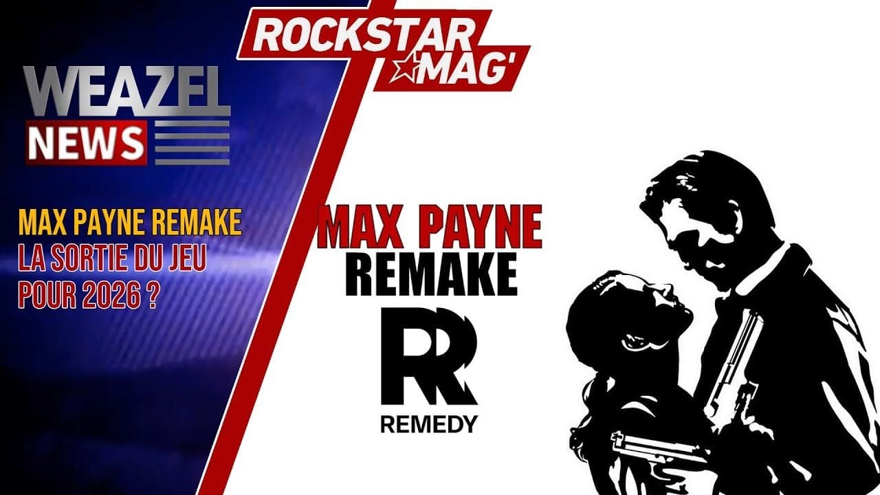 MAX PAYNE REMAKE : UNE SORTIE EN 2026 ENVISAGÉE