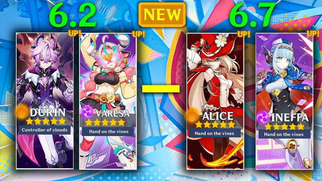 JUST IN! NEW 6.2 - 6.7 BANNERS WITH RERUNS CONFIRMED!  - Genshin Impact