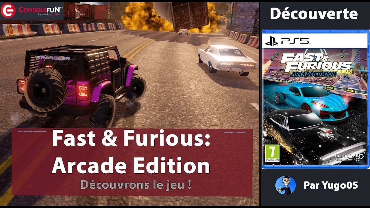 🚗 [DÉCOUVERTE] Fast & Furious: Arcade Edition – Piste explosive sur SWITCH/PS5/Xbox/PC !