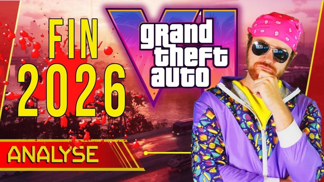 GTA VI pour fin 2026! 😱ou🙂? (Les REPORTS dans le JV)