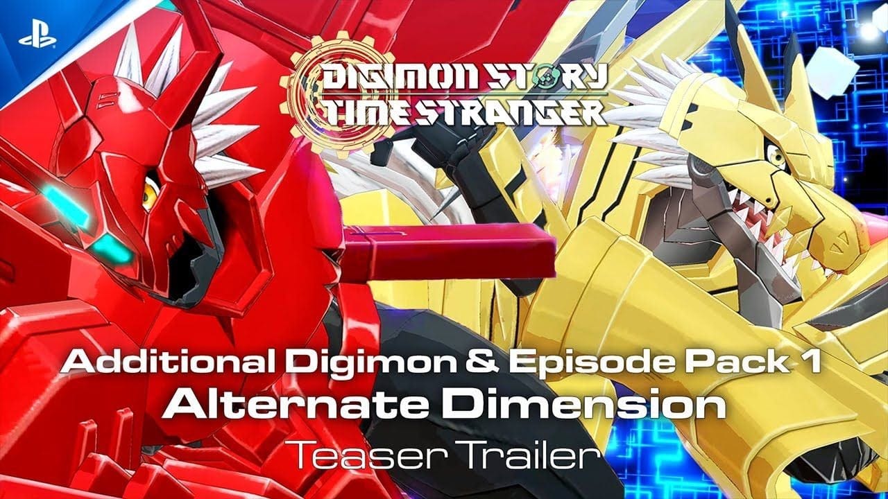 Digimon Story Time Stranger - Episode Pack 1: Alternate Dimension Teaser Trailer | PS5 & PS4 Games