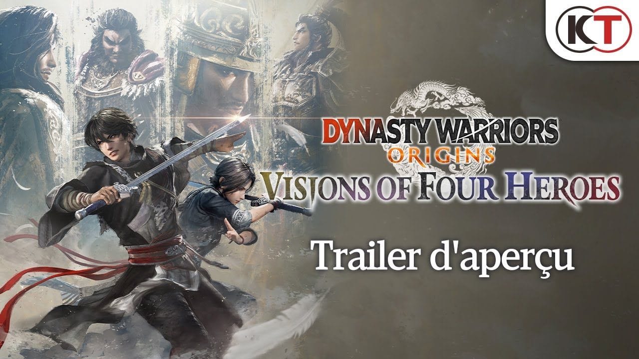 Dynasty Warriors: Origins – le DLC "Visions de quatre héros" débarque le 22 janvier prochain