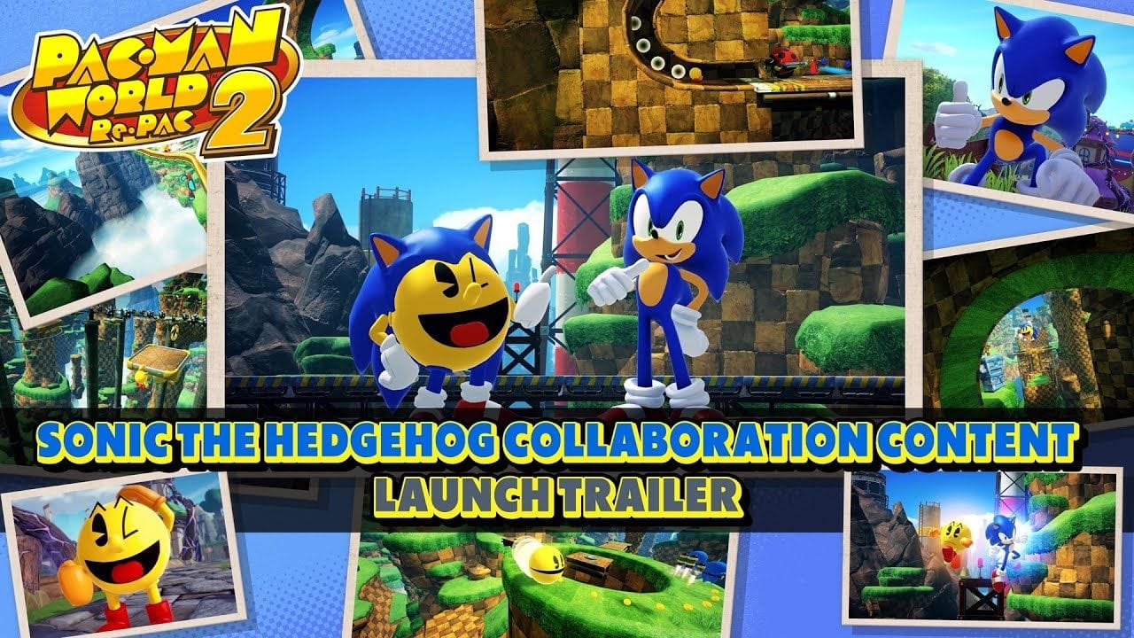 PAC-MAN WORLD 2 Re-PAC - Sonic the Hedgehog Collaboration Content Launch Trailer