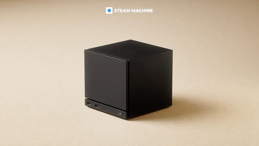Valve dévoile son PC Steam Machine et sa nouvelle manette Steam Controller