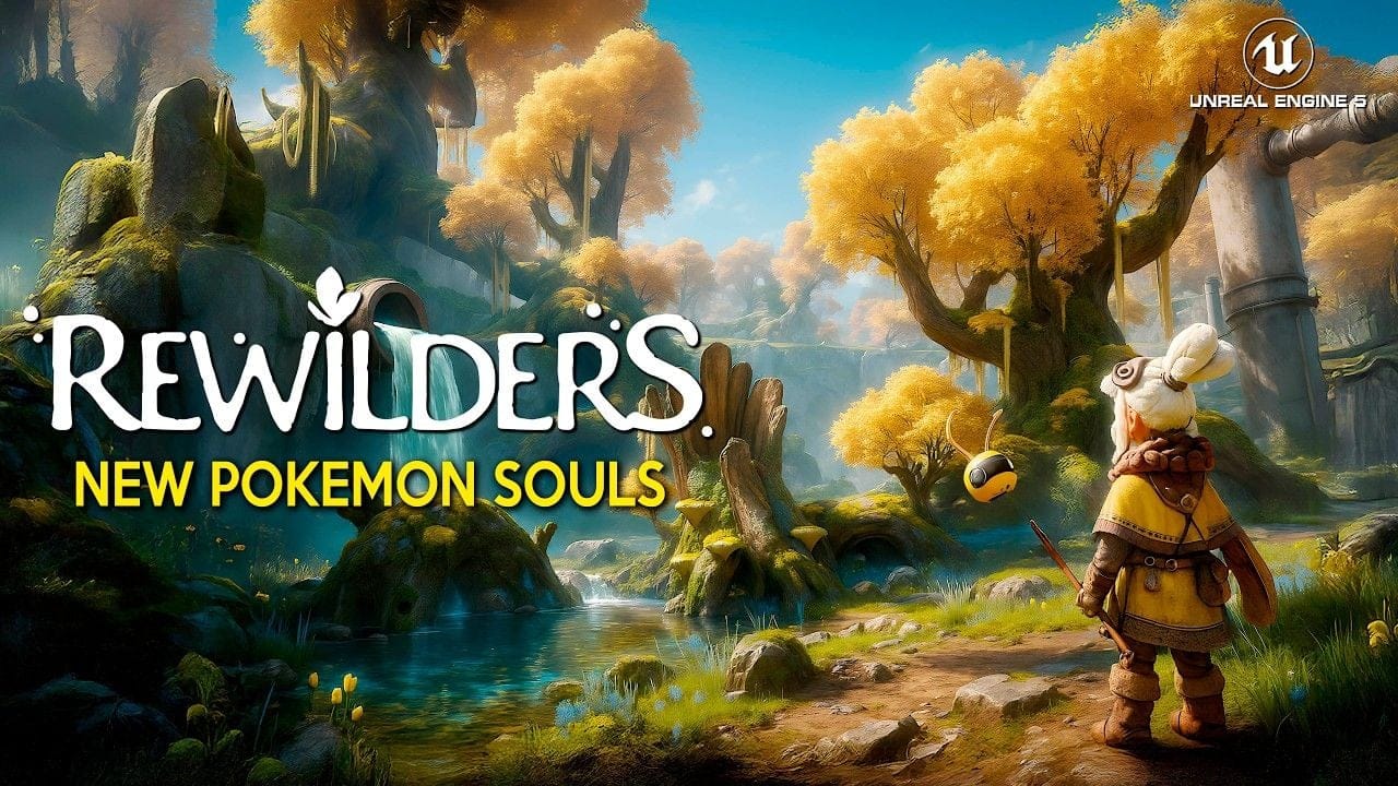 REWILDERS First Gameplay Demo | New OPEN WORLD RPG Soulslite like Pokemon with Ghibli Graphics