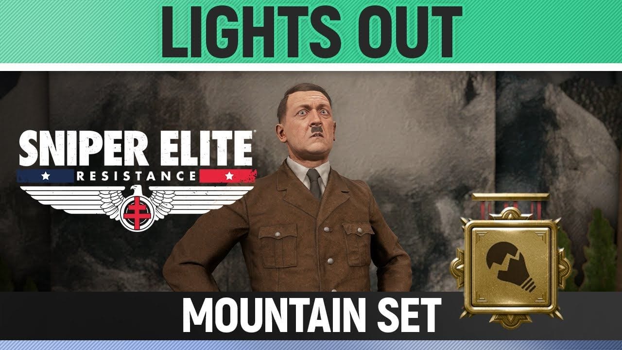 Sniper Elite: Resistance - Lights out - Kill Hitler by sabotaging the mountain film set