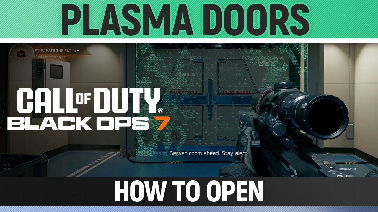Call of Duty: Black Ops 7 - How to open the Plasma Doors while Finding the Server Room