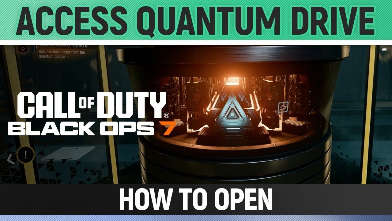 Call of Duty: Black Ops 7 - Access Quantum Drive / Gain Access to the Quantum Computer - How to