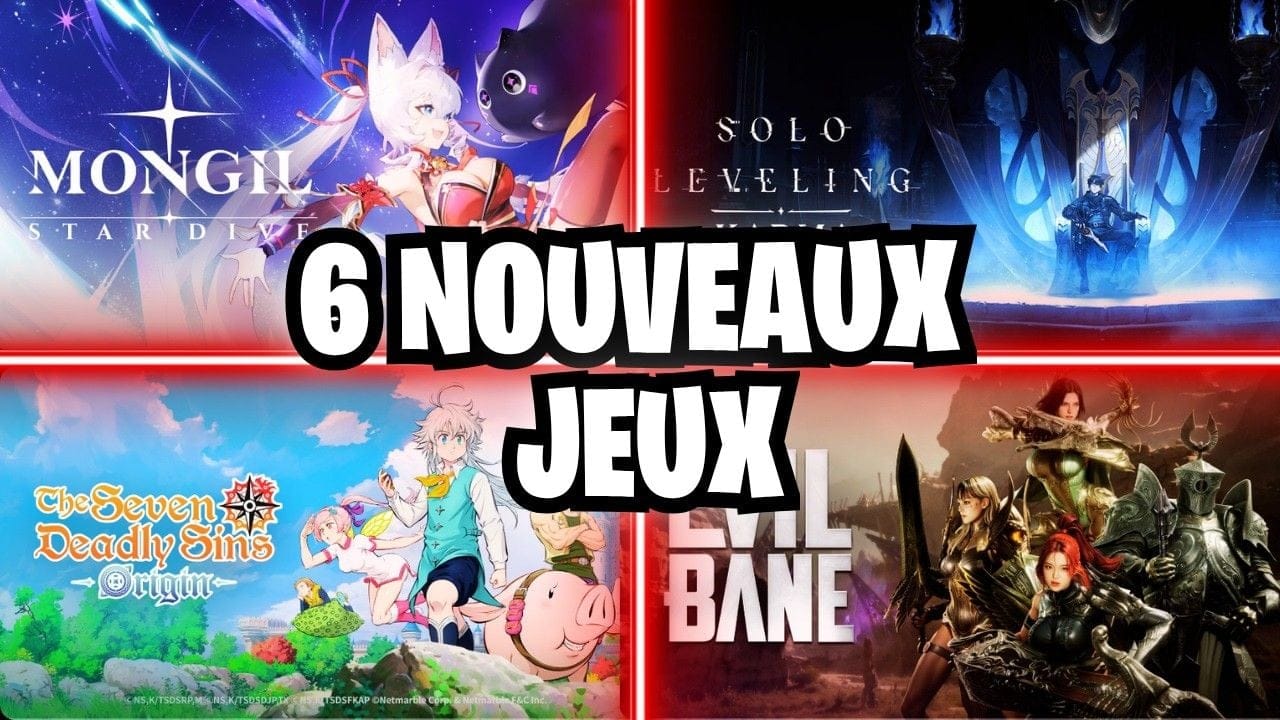 🔥 LES 6 NOUVEAUX JEUX GACHA ANIME DE NETMARBLE QUI VONT TOUT DÉTRUIRE EN 2025–2026 (G-STAR 2025)