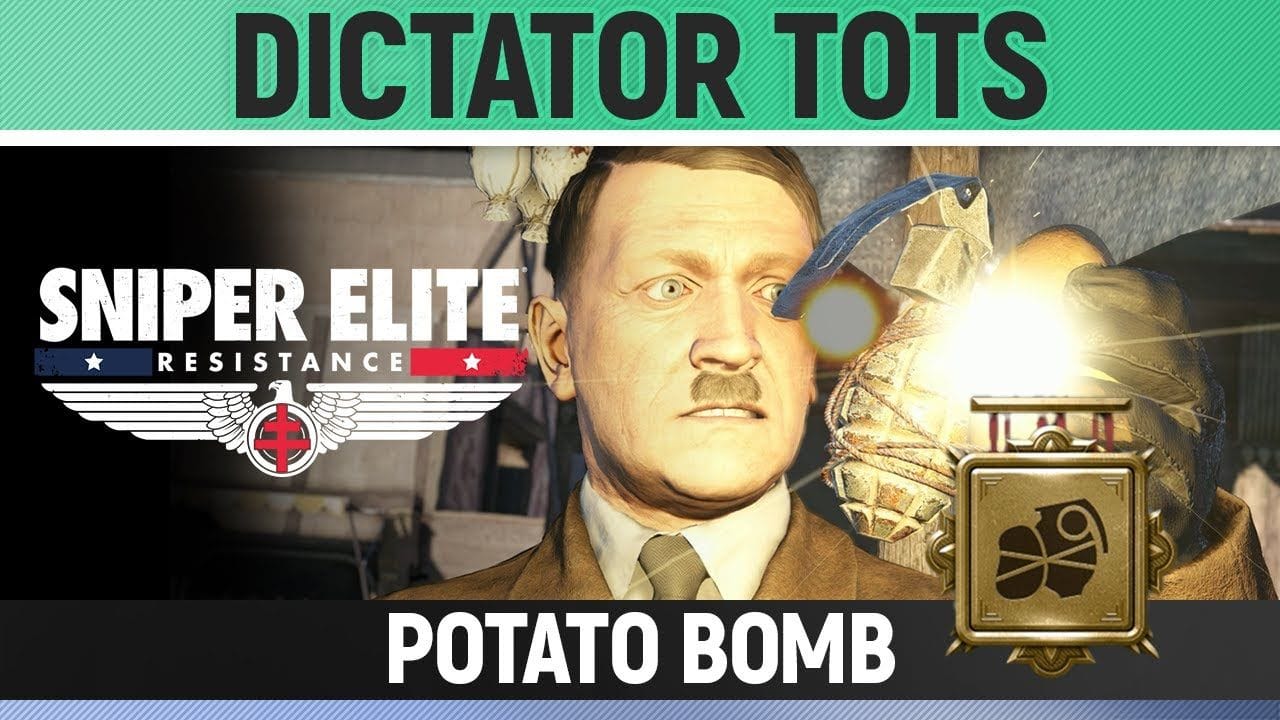 Sniper Elite: Resistance - Dictator Tots - Kill Hitler by sabotaging the market stall