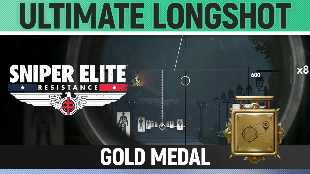 Sniper Elite: Resistance - Ultimate Longshot - Gold Medal