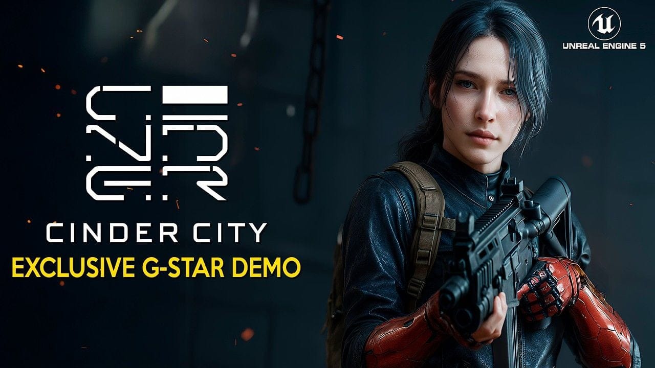 CINDER CITY Exclusive G-STAR 2025 Demo | OPEN WORLD SHOOTER RPG with Epic Mecha and Zombie Battles
