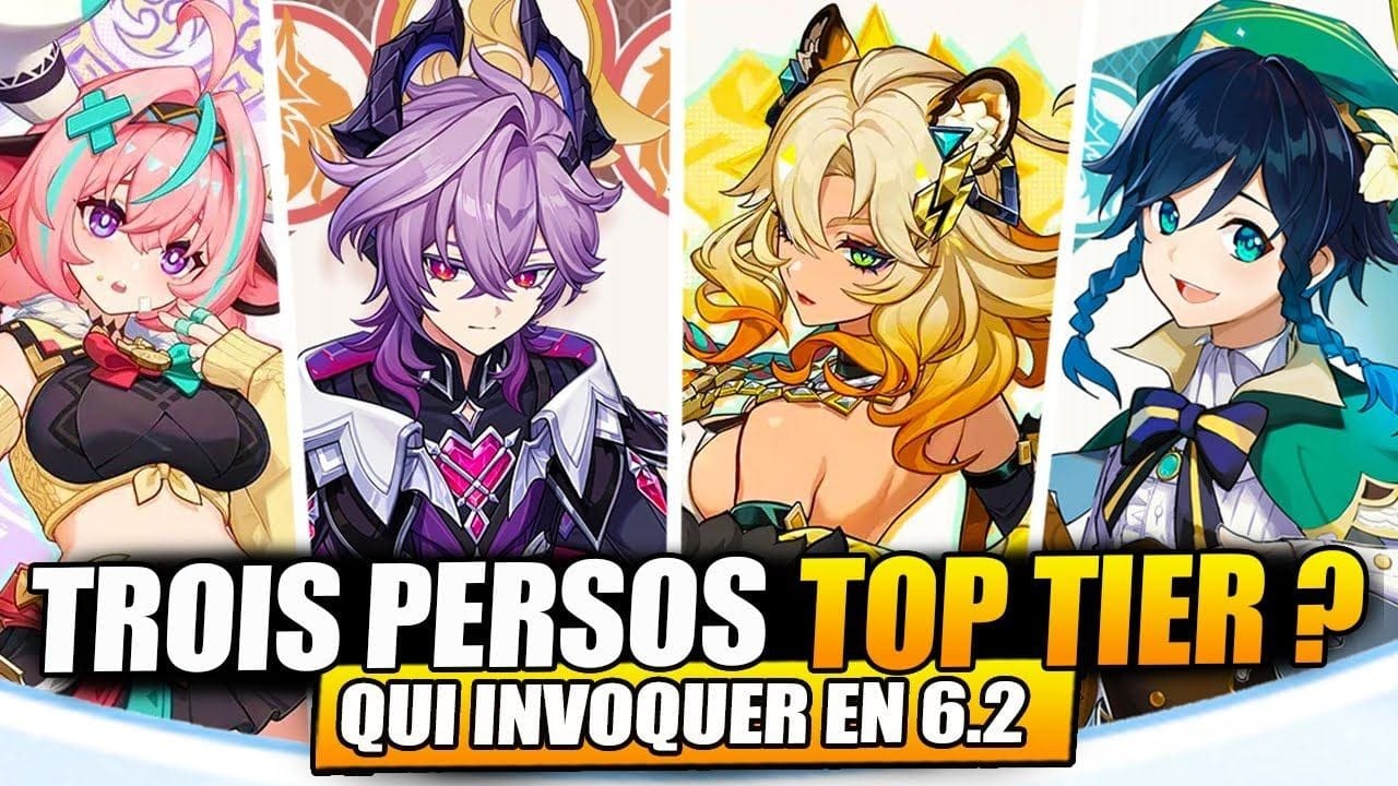 QUI INVOQUER EN 6.2 ? Un choix extrêmement difficile ! Xilonen, Durin & Varesa ! Genshin Impact FR