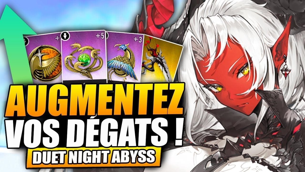 Guide DEMON WEDGES & Armes : Comment BIEN ÉQUIPER tous vos personnages ! Duet Night Abyss