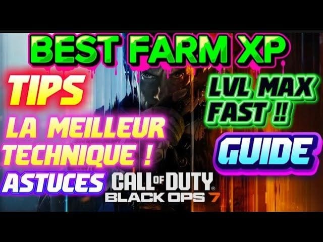 Call of Duty black ops 7 : FARM XP EASY BEST méthode DU JEU 😱😍