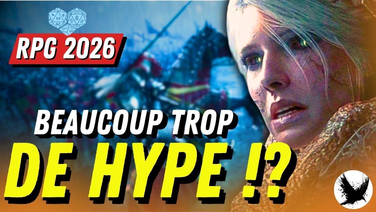 15 RPG encore PLEIN DE MYSTÈRES à suivre ABSOLUMENT en 2026 !