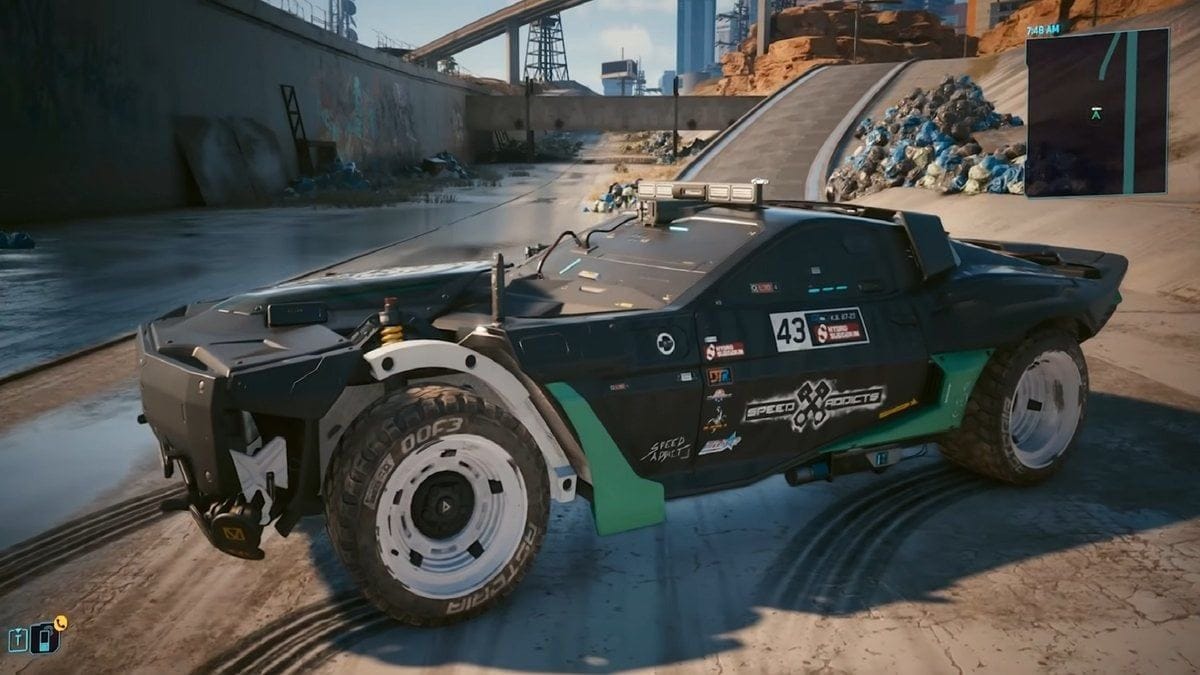 Ne ratez sous aucun prétexte cette excellente voiture de course totalement gratuite sur Cyberpunk 2077 !