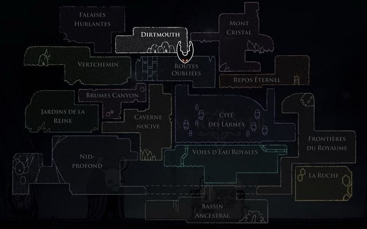 Cartographie d'Hallownest