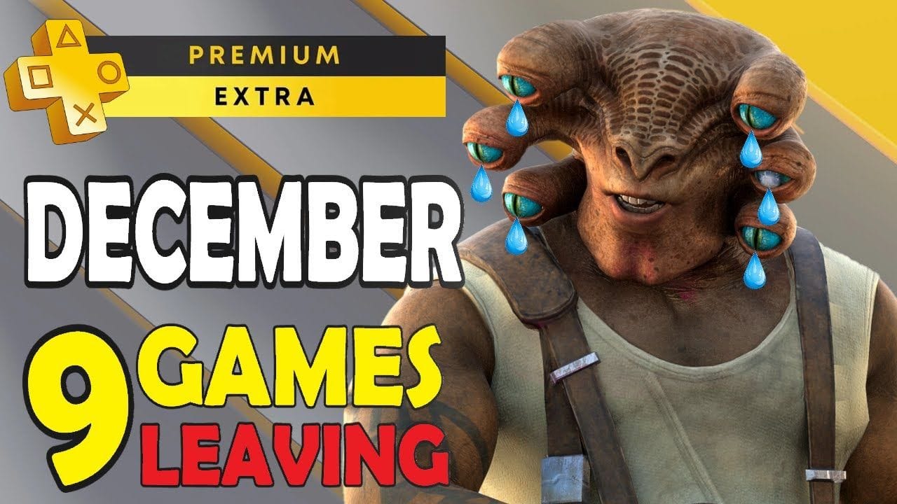 PS Plus Extra & Premium Games December 2025 - 9 Games Are Leaving + Platinum Difficulty & Time