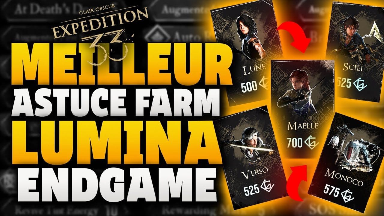 ASTUCE/GUIDE➡️Maximiser vos Luminas sur Clair Obscur avec le Farm de Lumicolor Infini.