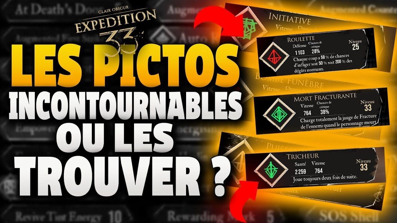 ASTUCE➡️Les Pictos INCONTOURNABLES, Ne jouez PAS sans ces Pictos dans Clair Obscur: Expedition 33 !