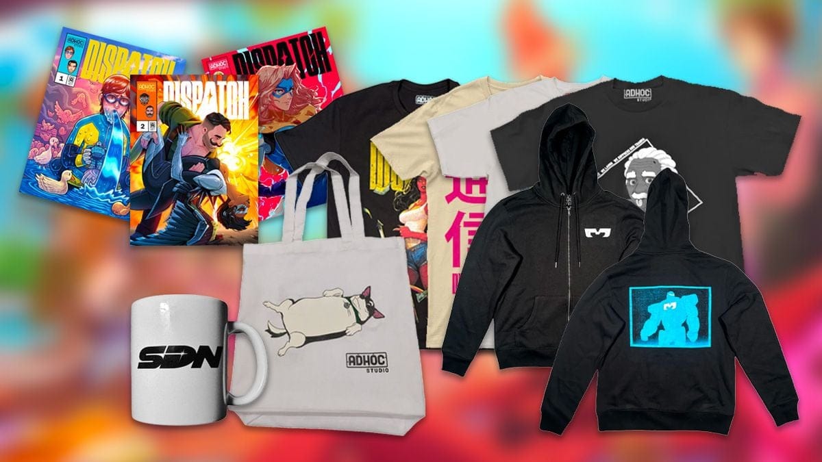Dispatch merch : t-shirts, hoodie, posters, sac, voici les produits dérivés officiels du jeu !