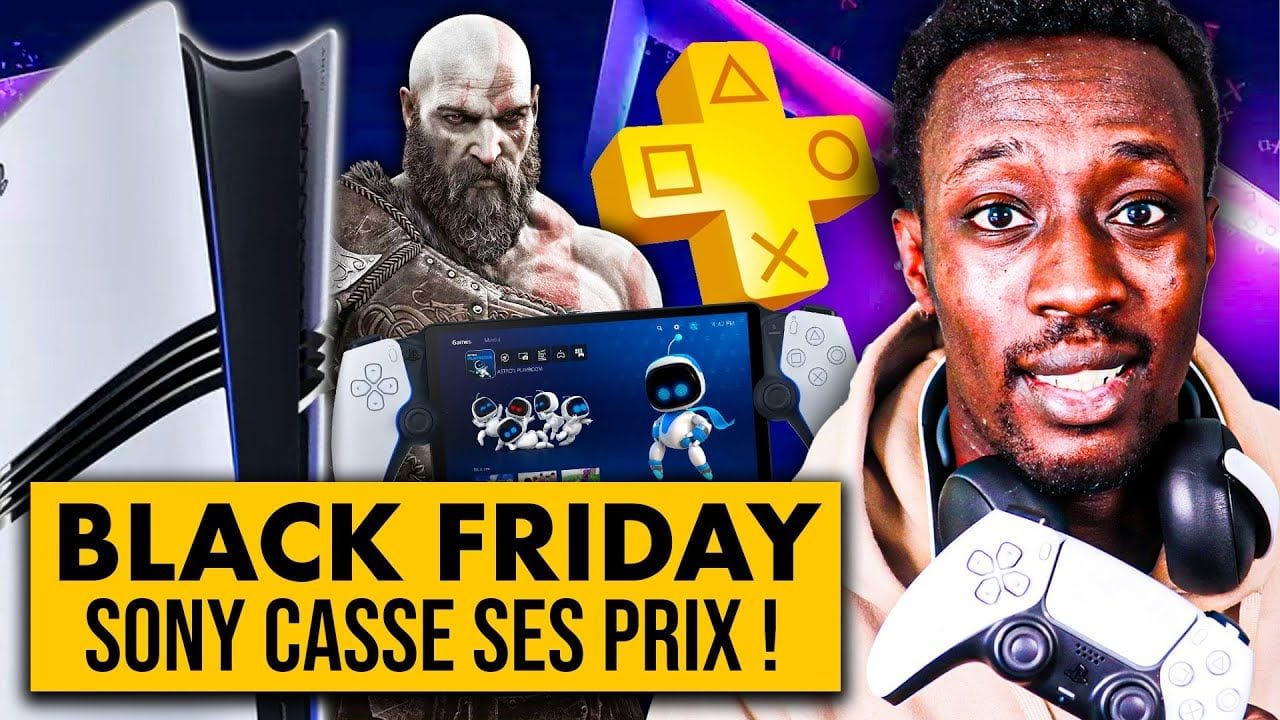 PS5 Pro, PS Portal, PS Plus, Jeux... Sony CASSE SES PRIX et lance le BLACK FRIDAY 2025 ⭐️