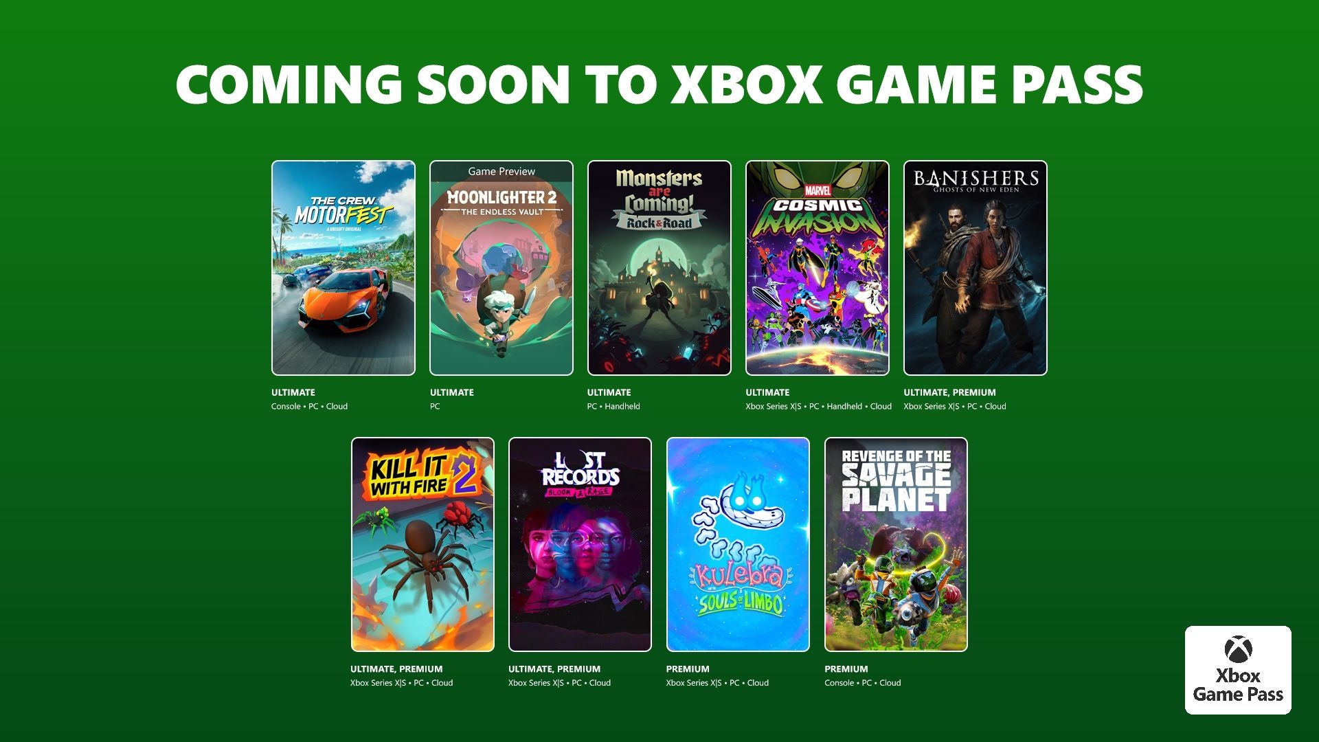 Xbox Game Pass : The Crew Motorfest, Lost Records, Moonlighter 2 et d’autres arrivent - IG News