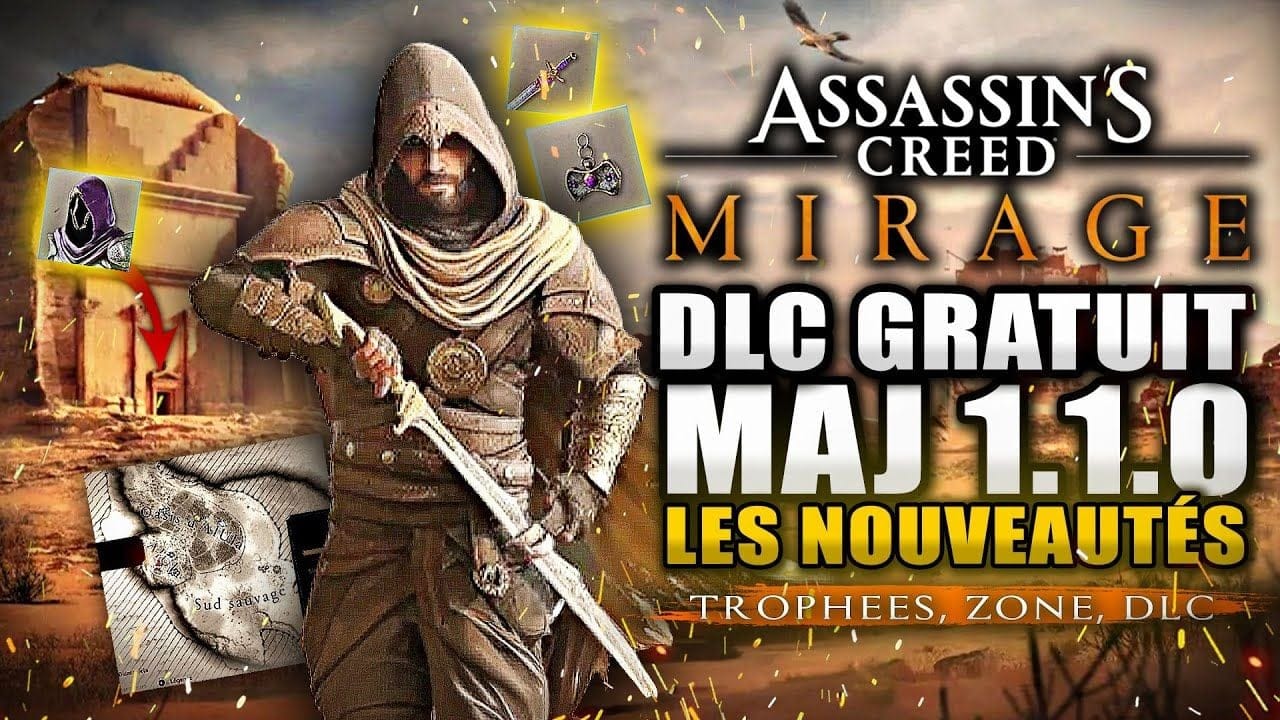 Assassin's Creed Mirage : DLC GRATUIT Valley of Memory ! Trophées, Nouvelle Zone, Armure (MAJ 1.1.0)