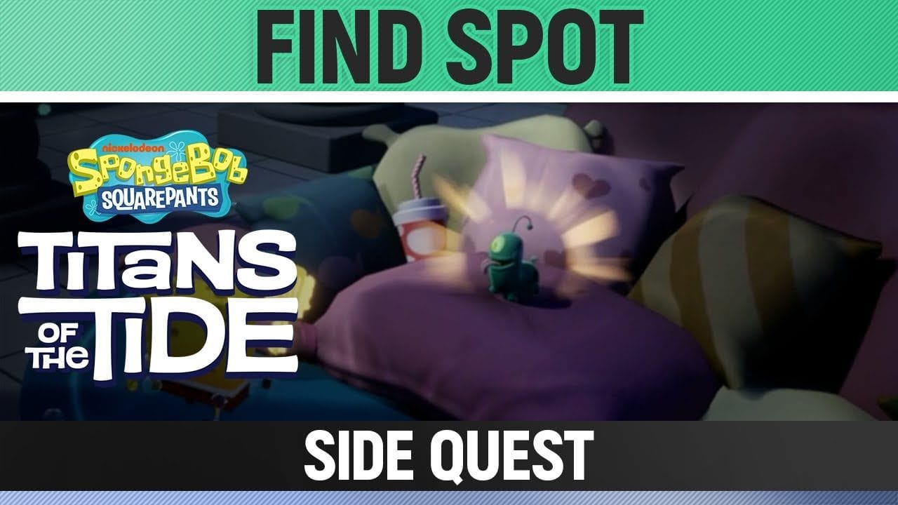 Spongebob: Titans of the Tide - Find Spot - Side Quest
