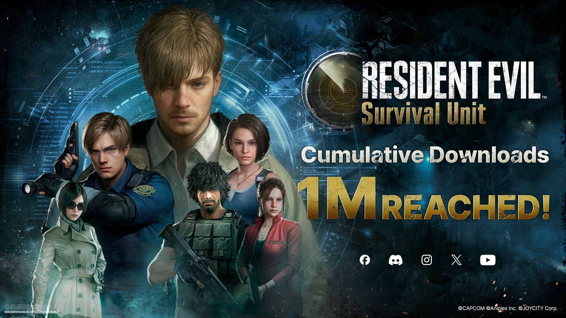Resident Evil: Survival Unit atteint un million de téléchargements deux jours après sa sortie
