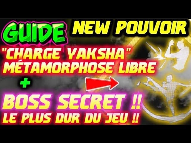 Where winds meet : GUIDE NEW POWER METAMORPHOSE LIBRE + CHARGE DE YAKSHA/ BOSS SECRET 😱😍