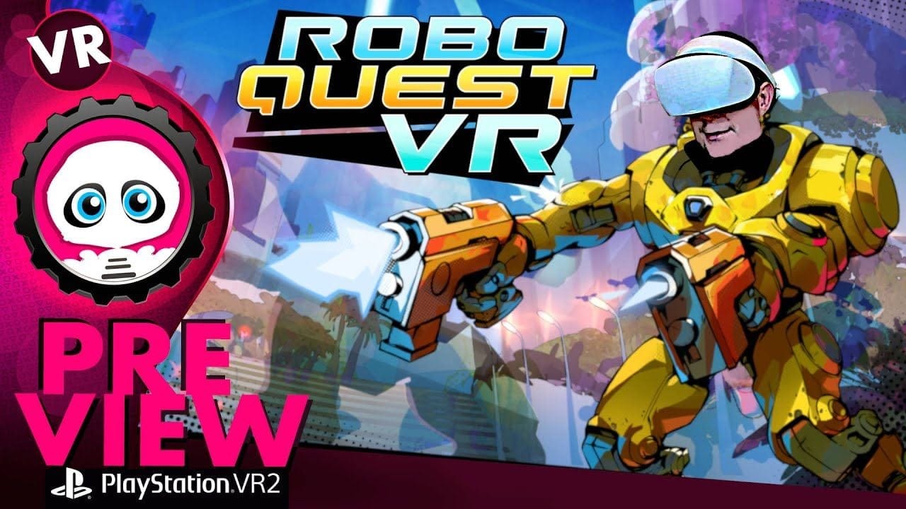 ROBOQUEST VR | PS VR2 | Preview | Un Roguelite multijoueur survolté 🔥 | VRPlayer | Playstation VR2