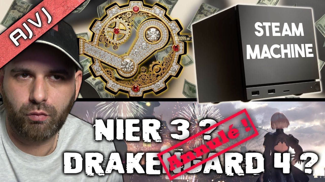 La Steam Machine va coûter un bras ? Les projets NieR annulés, grosse MAJ de Yotei et Mafia TOC,...