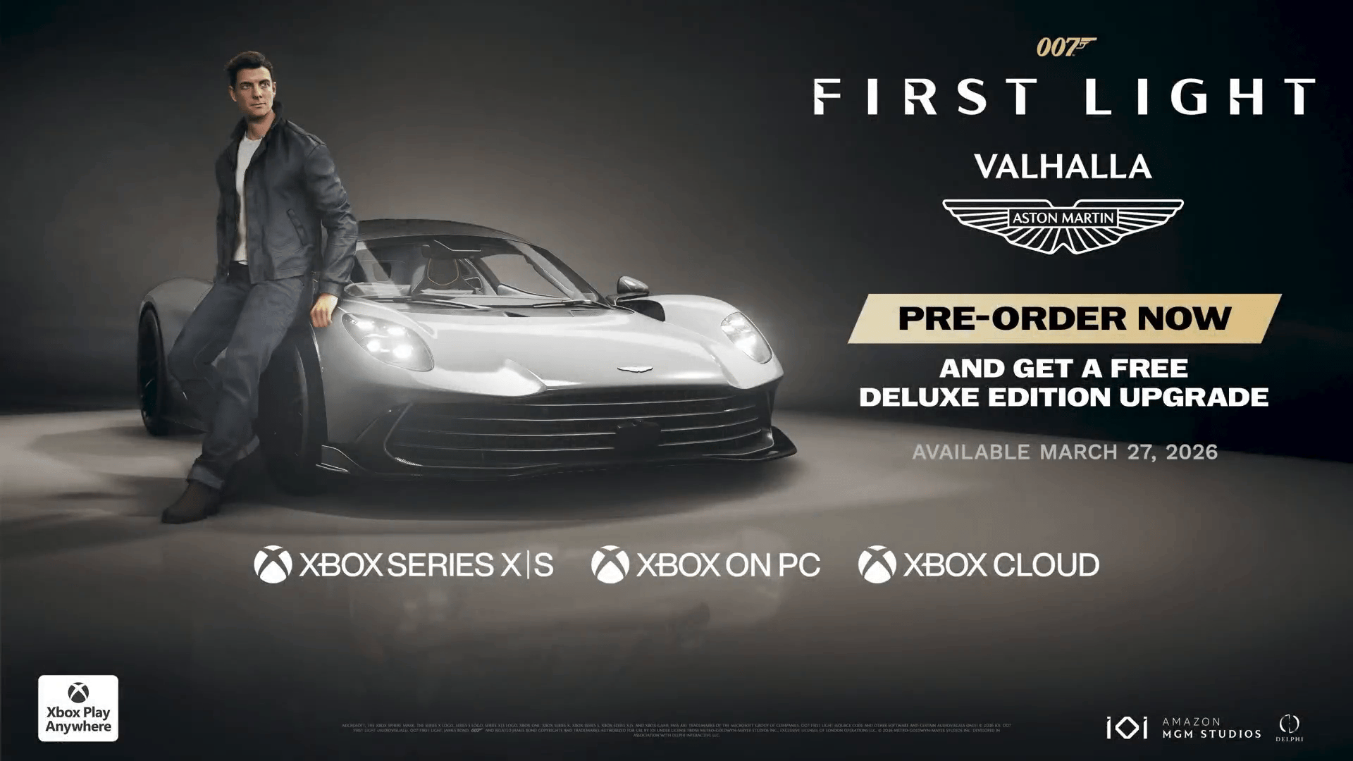 Le James Bond de 007 First Light troque sa DB5 contre une Valhalla.