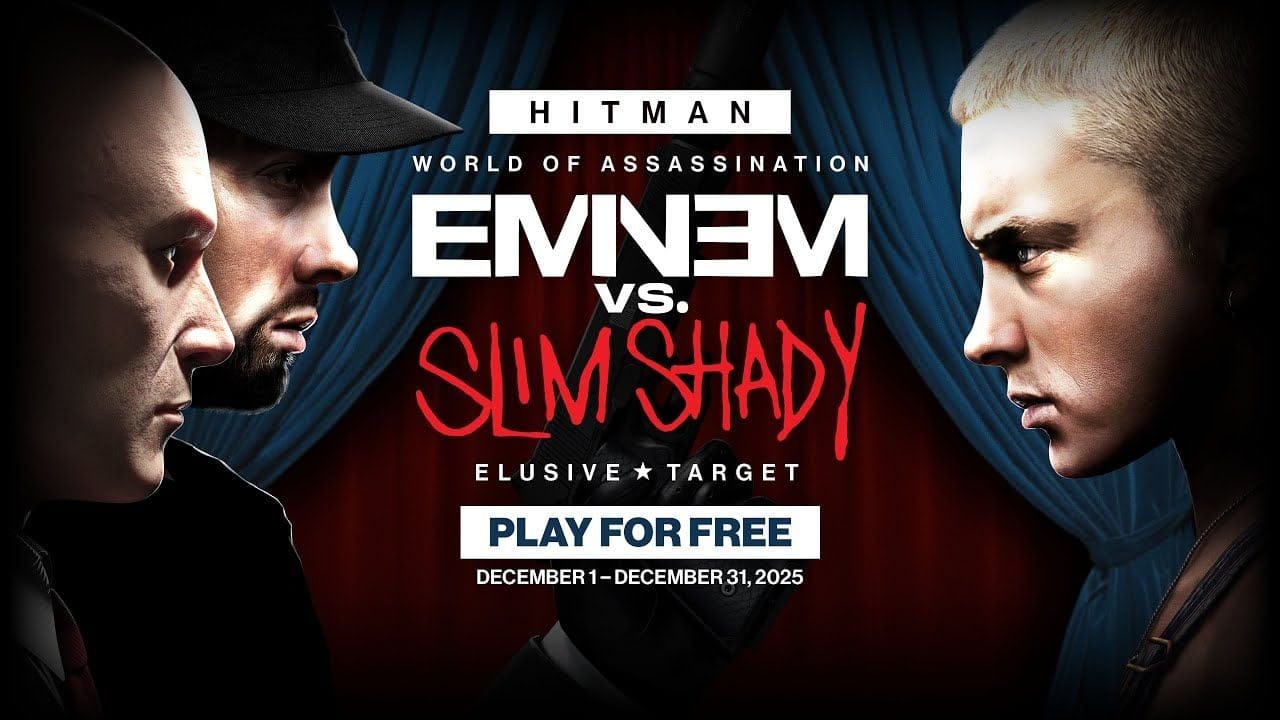 Eminem débarque bientôt dans Hitman World of Assassination avec une mission gratuite pour tuer Slim Shady