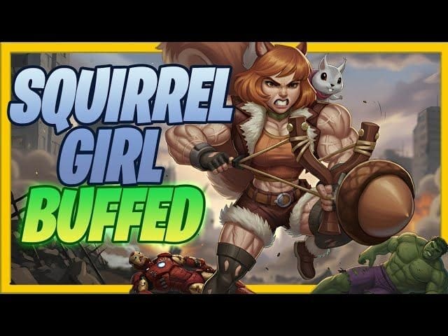 Marvel Rivals *NEW UPDATED BUFFED Squirrel Girl Gameplay Hard Carry in Ranked