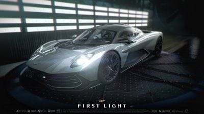 007 First Light : James Bond dévoile sa voiture, une supercar anglaise de 950 ch
