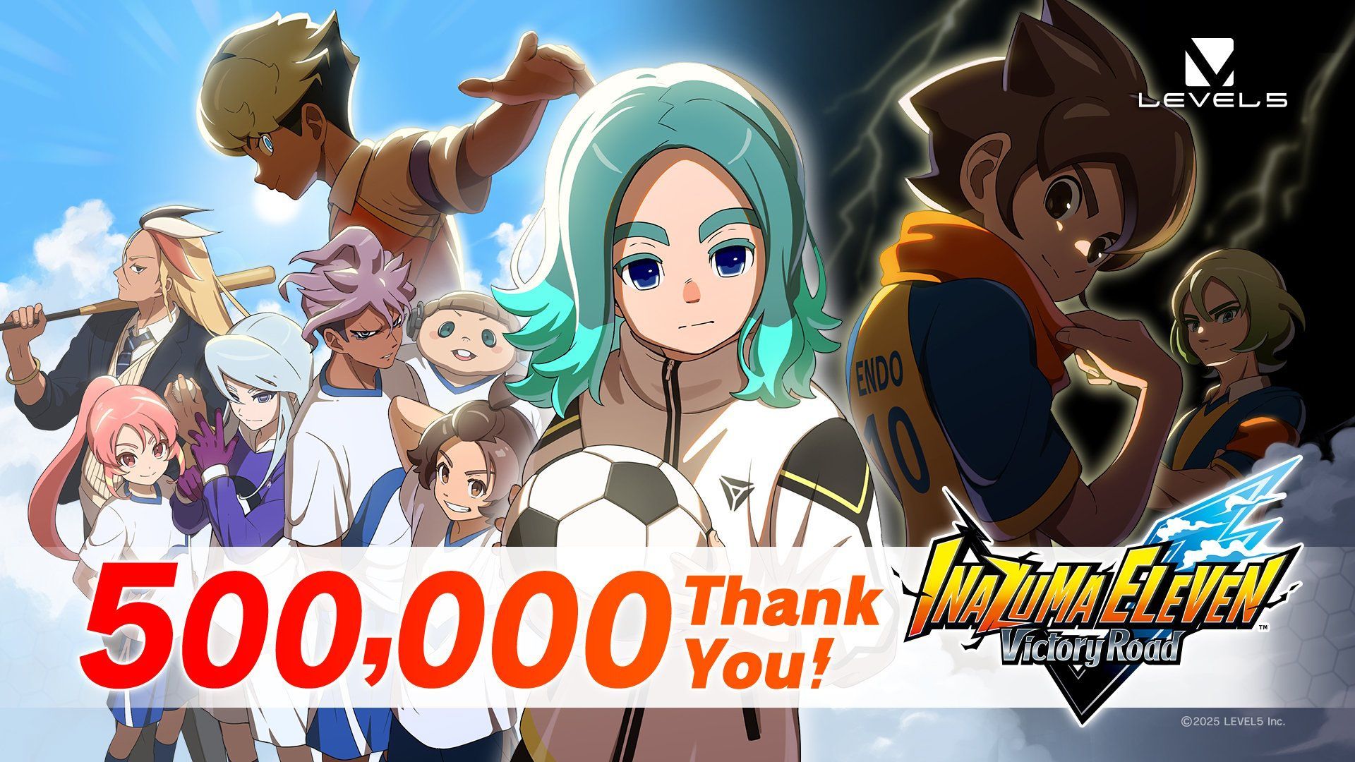 Inazuma Eleven : Victory Road dépasse les 500 000 ventes dans le monde ! | Otakugame.fr
