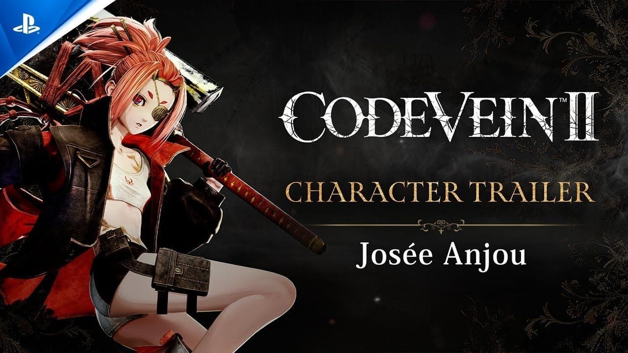 Code Vein II - Josée Anjou Character Trailer | PS5 Games