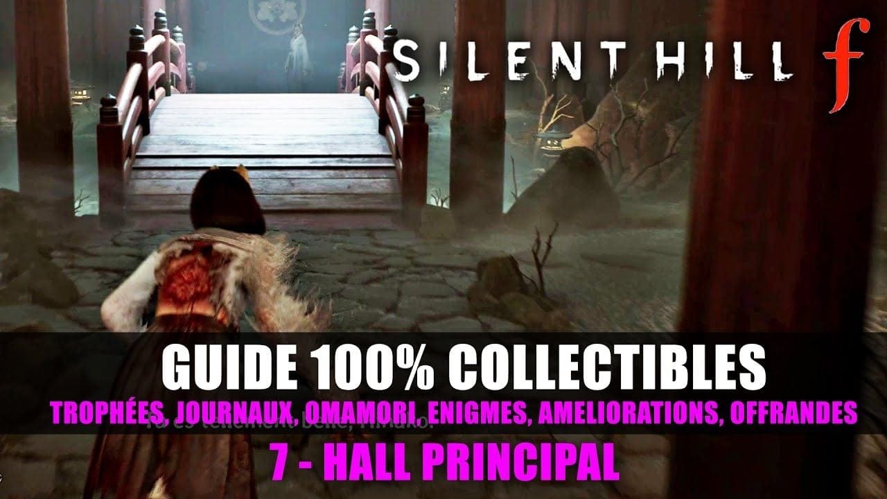 Silent Hill f : Guide 100% Collectibles & Énigmes - 7 : HALL PRINCIPAL (Solution Complète)