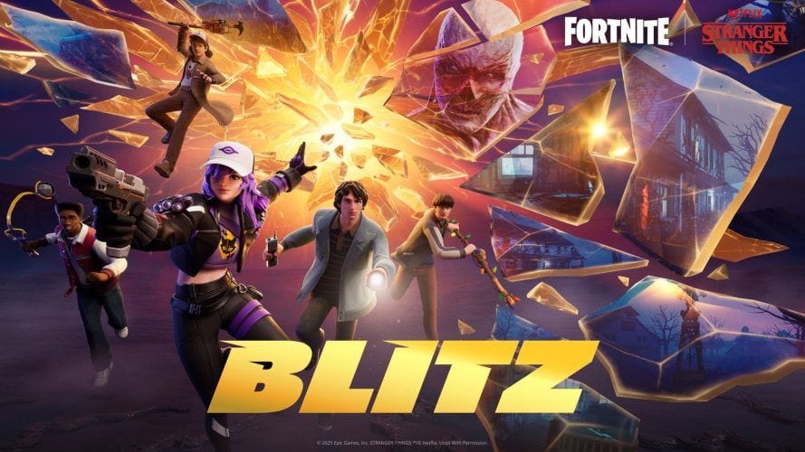Fortnite x Stranger Things : Le monde à l'envers prend le contrôle du mode Blitz et lance un nouveau pack de cosmétiques