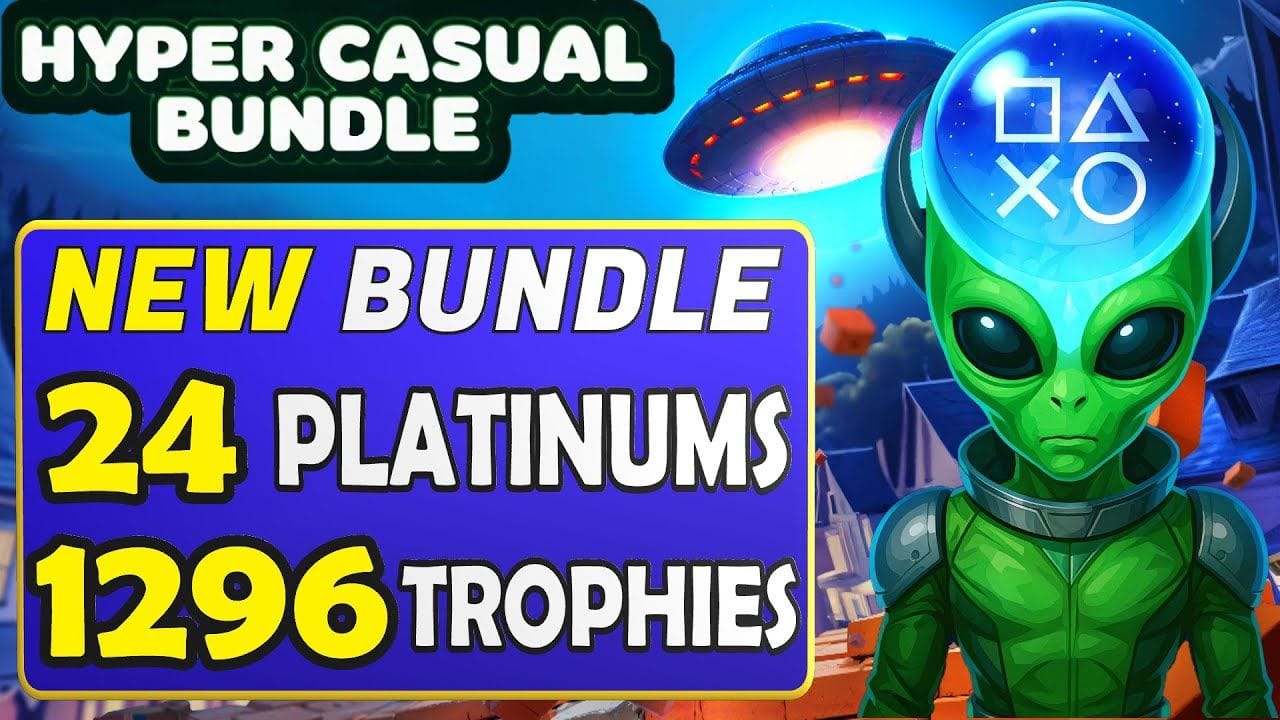 New PSN Game Bundle - 24x Platinums One Price - Easy Quick & Platinums + Autopop