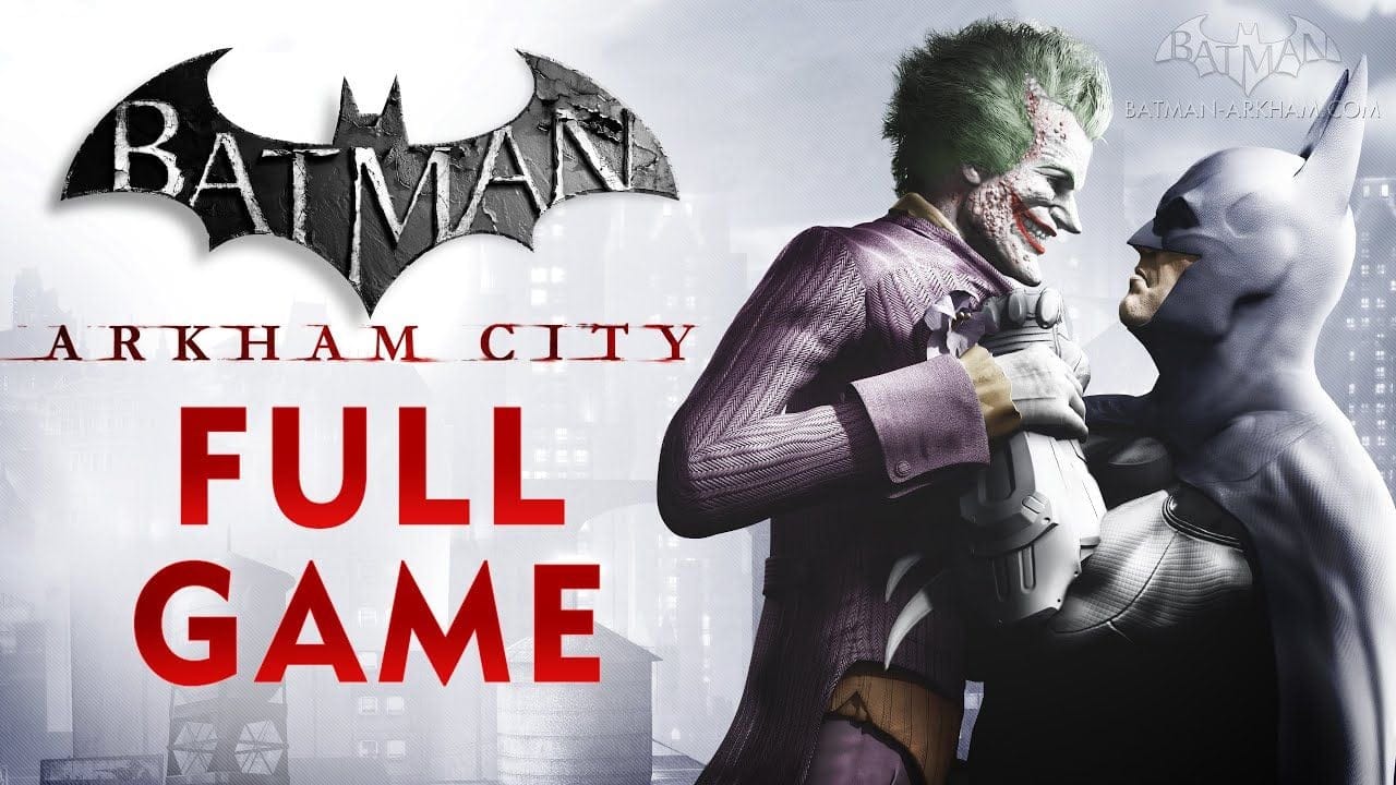 Batman: Arkham City – Full Game Walkthrough (4K 60fps)