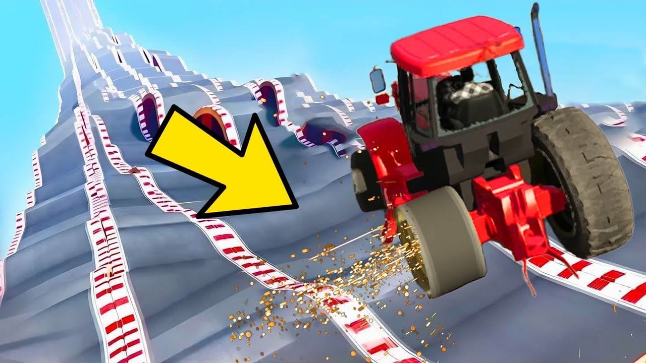 MEGA RAMPE PNEUS CREVÉS