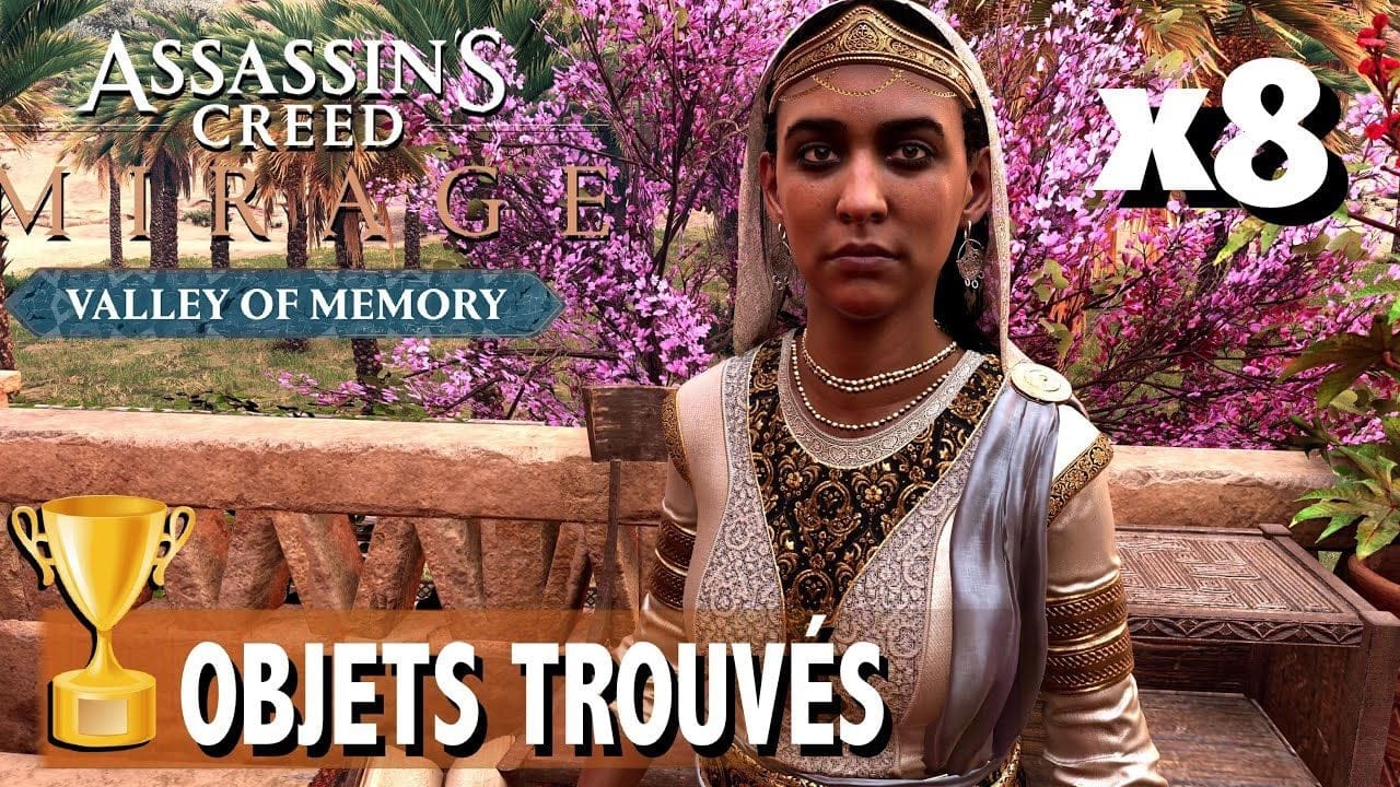 OBJETS TROUVÉS 🏆 - Rendez tous les biens volés à HIND ÉNIGME / TRÉSOR ASSASSIN'S CREED MIRAGE