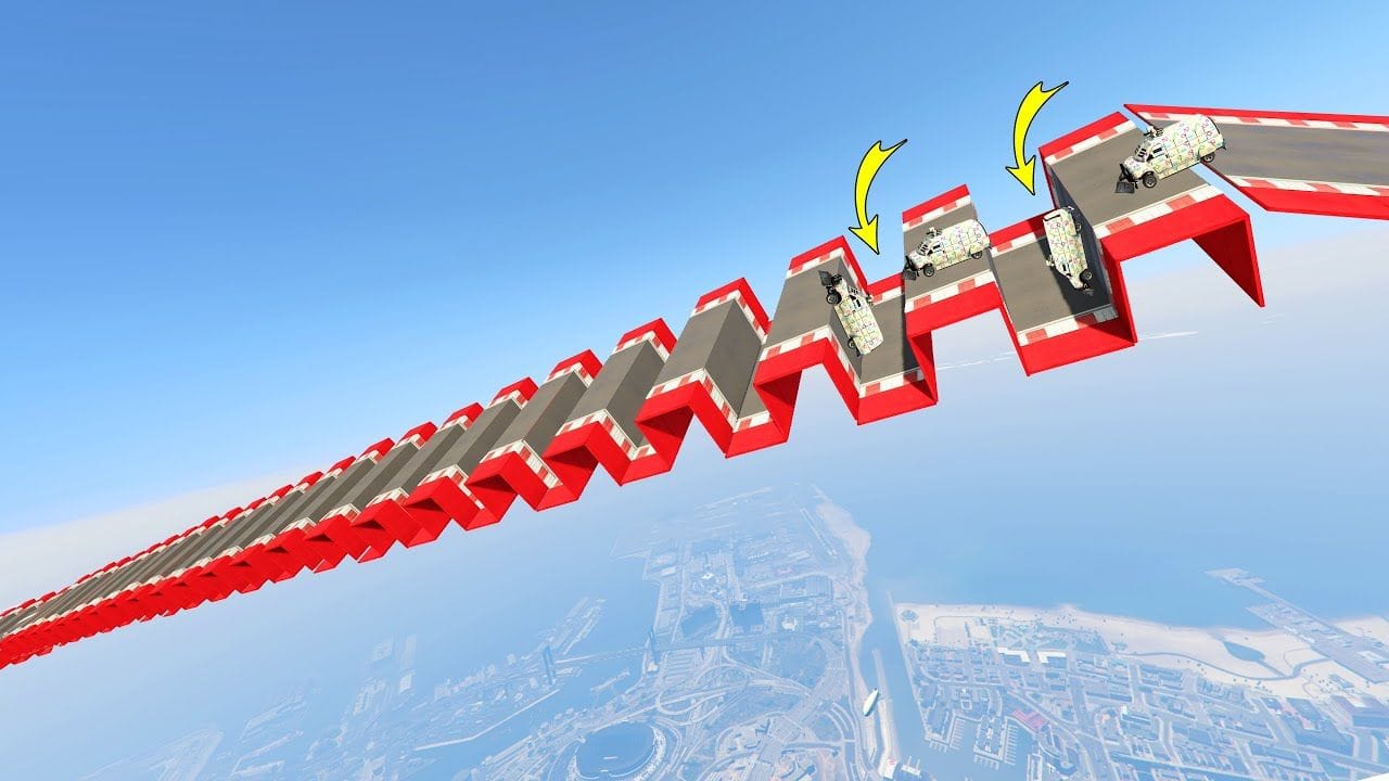 MEGA ESCALIERS IMPOSSIBLE