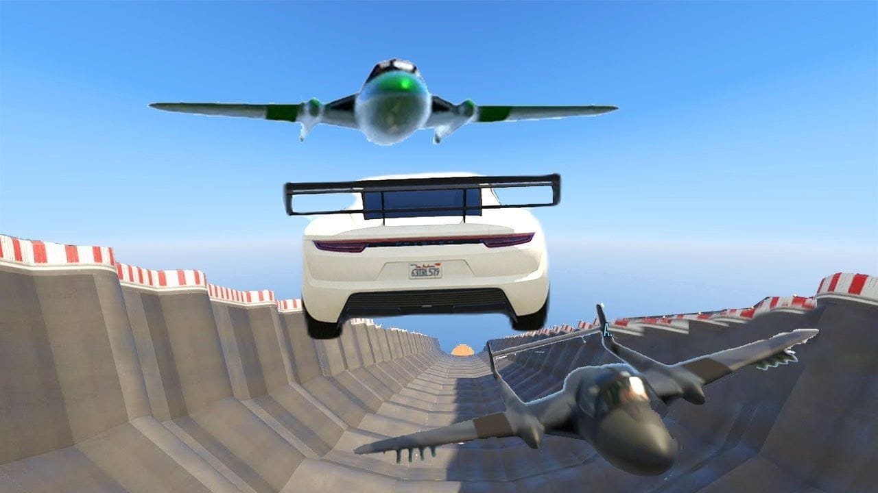 MEGA RAMPE VOITURES MYSTERES