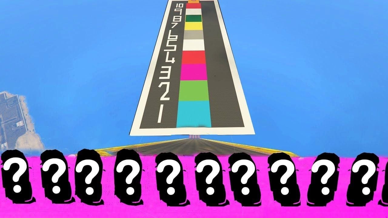 MEGA RAMPE VÉHICULE MYSTERE