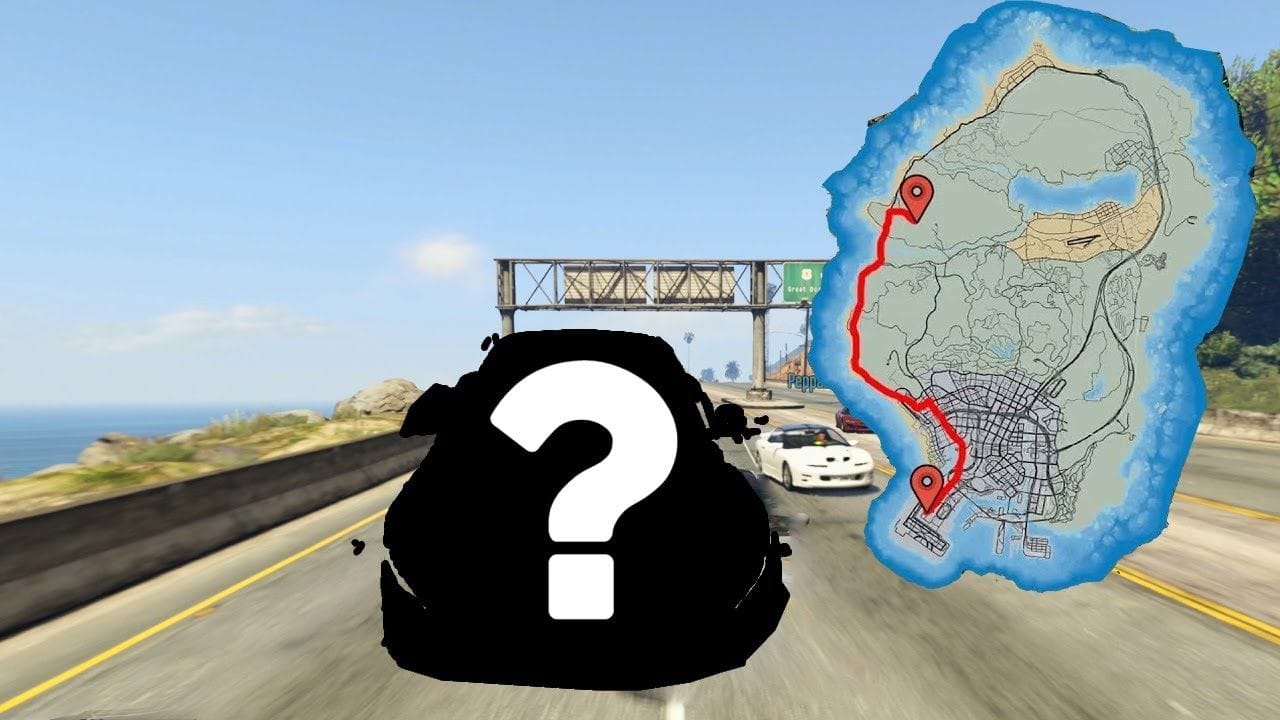 TOUR DE LA MAP EN VOITURE MYSTERE